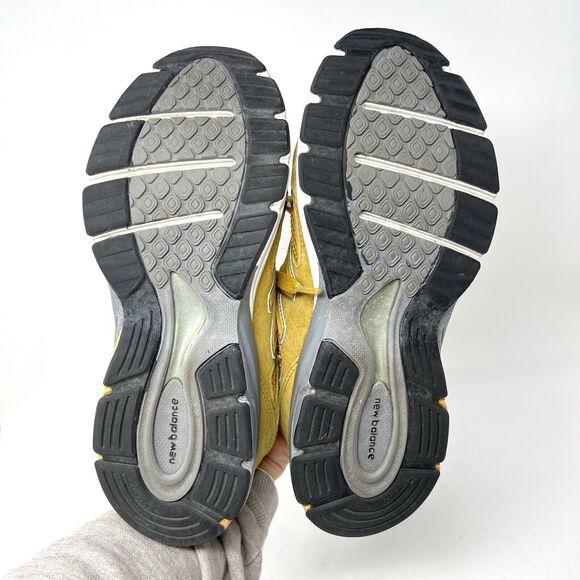 New Balance 990 V4 Yellow Suede Running Shoes Made in USA Men 5 Women 6.5 - Picture 8 of 8